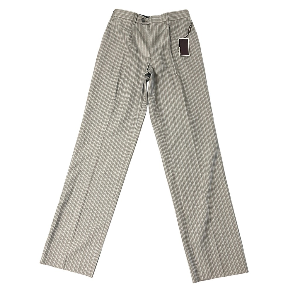 Michael Kors Dress Pants Womens 16R Pinstripe Classic Fit Stretch Trouser 27x31